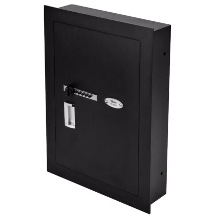 VS-52SX Simplex Lock Hidden In the Wall Safe - Black