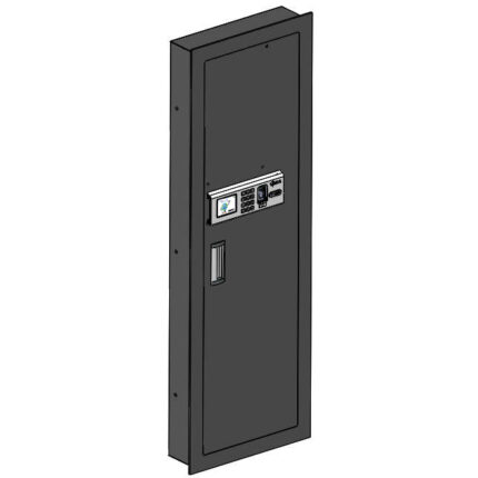 VS-110TC Long Biometric Hidden in Wall Color Display Safe